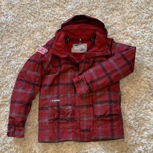 The Burton White Collection Ski Coat